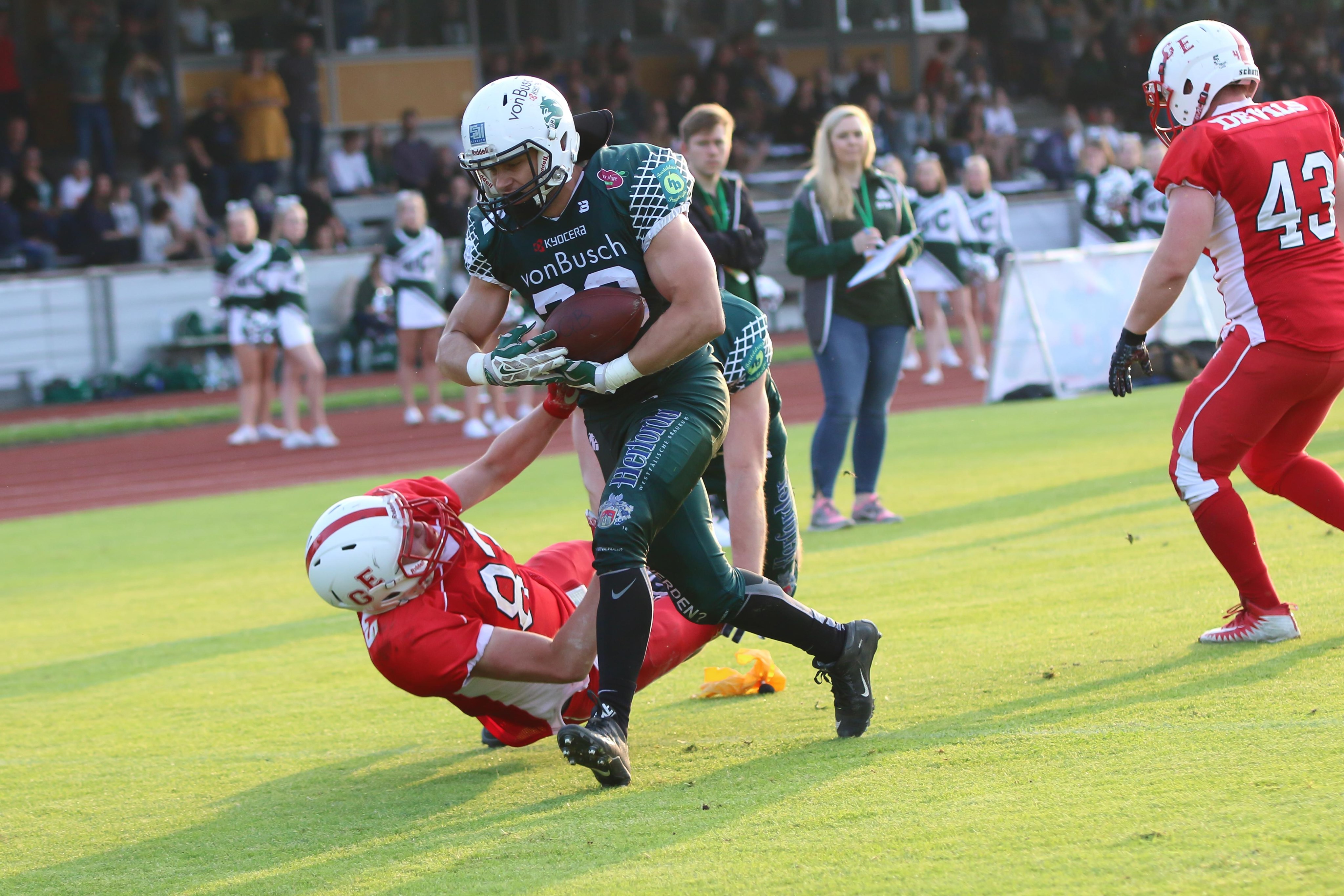 Die Devils zu Gast in Bielefeld - AFC Bielefeld Bulldogs